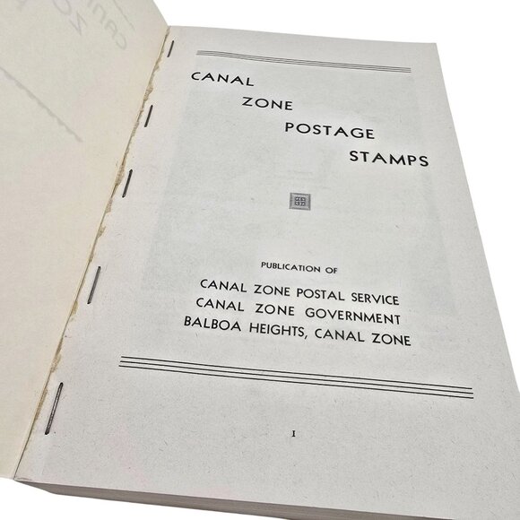 Vintage Canal Zone Postage Stamps Book from Canal Zone Postal Service LI633 - Picture 3 of 6